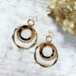 再再…再販♡べっ甲フープピアス