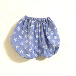 淡い水色 木のみ かぼちゃパンツ