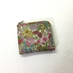 ハーフウォレット（リバティビニコMargaretAnni 紅抹茶