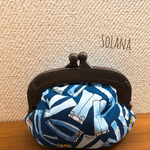 ご依頼分◇ジーンズ柄◇プラフレームがま口