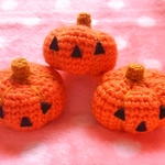 ハロウィンかぼちゃ　2個セット