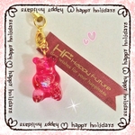感謝sale実施中♡オルゴナイト☆゛happyくまちゃんピンク