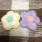 お花のブローチ