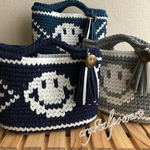 コンチョ付き❤︎ 【N&H 楕円底】ズパゲッティバック