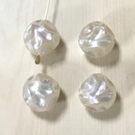 VINTAGE AURORA PEARL ROUND DESIGN BEADS