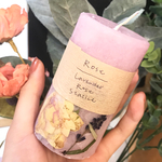 botanical candle／Rose