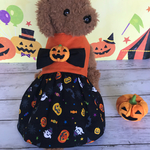 ハロウィン リボン付きワンピース