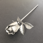 【オーダー品】白薔薇のかんざし