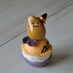 送料無料♪　ハロウィン♪マカロン＆豆ネコ♪