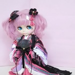 22cmドールサイズ  十二単＊月夜姫＊ 着物 ブライス 