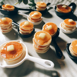 本物のホットケーキ🥞 懐かしいホットケーキ スキレット入りマグネット♡