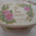 薔薇の小物入れ★トールペイント
