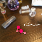 マリーの薔薇ピアス