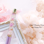 再販２【ハーバリウムボールペン】*Shiny Pen*【メタリックピンク】
