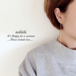 other▷design line ピアス/ノンホールイヤリング  ＊受注製作＊O6