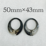 importアクリルドロップパーツ グレー 2個入り