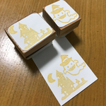 ハロウィン 消しゴムはんこ