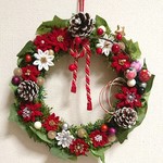 【Ｏ様リクエスト作品】和風クリスマス🎄リース 飾り