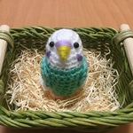 セキセイインコちゃん（パステルグリーン）