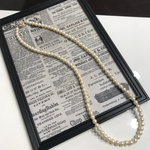 コットンパール  ロングネックレス 80cm