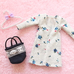 リカちゃん 服 ★送無★ あったかカーディガン♡blue♡