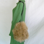 ¶ new antique fur ¶ *ramune10さま*オーダーご依頼品　ブラウンフォックスジャケット→大き目巾着/ブルーフォックスジャケット→大き目スヌード