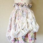 送料込み＊flower lace skirt