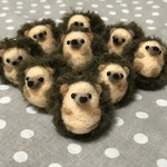 ハリネズミちゃんのキーストラップ