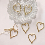  new*⋆4個♡ハート♡ゴールド♡チャーム