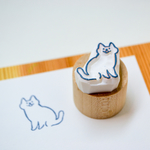 (再販)消しゴムはんこ＊にっこりねこ