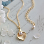 Calla Lily Necklace