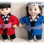 ぽぽちゃん☆お祭りのはっぴ