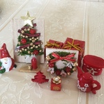 ミニチュア  🎅クリスマス🎅クリスマスセット  赤バージョン
