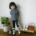 『KY☆ママさまオーダー品』リカちゃん用天然石ブーツたち