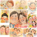 hijiring様 似顔絵オーダー  