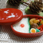 お弁当☆うさぎ柄☆ミニチュアフード