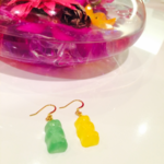 カラフル ハリボーピアス*3*