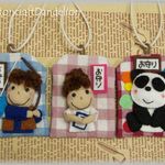 【ju様専用】思いを伝えるお守り袋♪パンダ・看護師さん・釣り・完成品