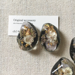 flower stone 〈black〉