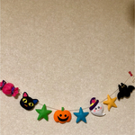ハロウィンガーランド カラフル