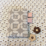 ほぼ日手帳カバー オリジナルサイズ ミナペルホネン dear ファブリック使用