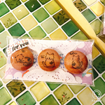 送料無料！ ねこ ウッド マグネット 3個セット ウッドバーニング 猫