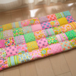 【 nan...様オーダー品】pinksパッチワークマット