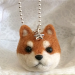 羊毛ワンころキーホルダーミニ【柴犬】