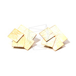 ERG-711-MG【2個入り】マルチスクエアピアス,Multi Squares Post Earring
