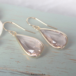 *14kgf ♢ クリスタライズスワロフスキーゴールドフックピアス〜rosalyn〜