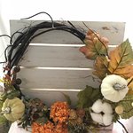 ハロウィンリース〜シックなパンプキン〜