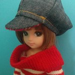 ♡リカちゃんキャスケットデニム♡