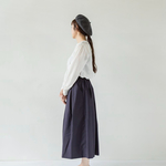 ◎紺色のタックスカート◎117