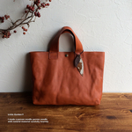 autumn garden** 馬ヌメ革のウォッシュドトート♪a